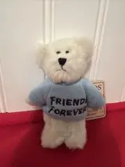 RARE Boyd's Bears Mini MsgBear Friends Forever Thinkin of Ya Series Blue Sweater