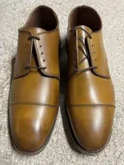 New Allen Edmonds Park Avenue Men’s Cap Toe Dress Shoes - Walnut - Size 13EEE
