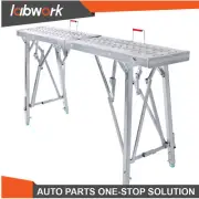 Labwork Portable Scaffolding Adjustable Height Work Platform Tower Ladder Stool