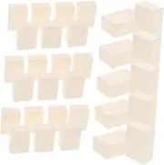CORHAD Acrylic Chess Pieces Blocks Large Chess Set for Outdoor Game Replacement Checker Pieces for 9