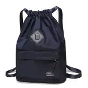 New Drawstring Bag Travel Backpack women's waterproof nylon bundle mouth backpack folding large capacity storage bag