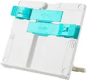 SECFOU Adjustable Retractable Book Reading Stfor Foldable Book Holder Frosted for Home School and Study Use