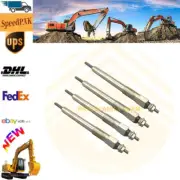 Engine Plug Glow set For Mitsubishi 4D34 4D34T Kobelco SK160LC Excavator Diggers
