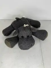 Booda Plush Cow Squeaky Dog Toy Small/Medium Dogs NWT