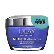Olay Regenerist Retinol-24 Night Facial Moisturizer, Fragrance Free, 1.7 Oz