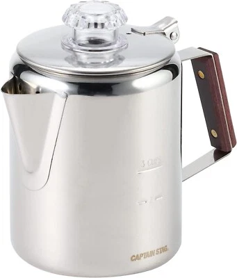 UW-3531 CAPTAIN STAG coffee pot percolator UW-3531 New