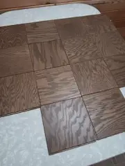 FULL CASE 9 x 9 Engineered Parquet Floor Aluminum Oxide - Mellow Red Oak