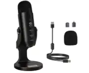 ZealSound Professional Studio White Microphone k66