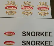 Tonka 70-73 Fire Truck water slide decals set.