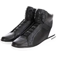 在飛比找Yahoo奇摩購物中心優惠-Y-3 Rade 拼接設計綁帶高筒運動鞋(黑色)
