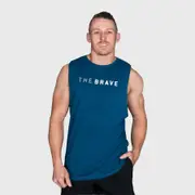 [The Brave] THE BRAVE - SIGNATURE TANK 2.0 - AIRFORCE BLUE