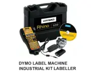 DYMO S0841440 RHINO 5200 LABEL MACHINE INDUSTRIAL LABELLER KIT with CARRY CASE