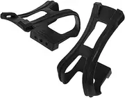 Toyvian 1Pair Replaceable Bike Toe Clips for Exercise Flexible Cycling Foot Cages Durable Pedal Straps for Gym and Outdoor Cycling Suitable for Fixed Gear and Mountain Bikes