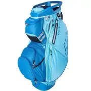 Sun Mountain 2024 C-130 Golf Cart Bag - 14-Way Cart Bag - SURF RIVER BLUE