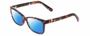 Prive Revaux Julie Cateye Polarized Sunglasses Sangria Red Crystal Tortoise 50mm
