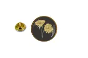 pins pin's badge metal lapel hat button dandelion flower