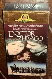 Doctor Zhivago (VHS, 1988, MGM/UA) Geraldine Chaplin/Julie Christie/Omar Shariff