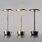 1PC Rechargeable Cordless Table Lamp, Battery Powered Desk Lamp Stepless Dimming