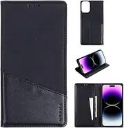 Compatible with Samsung Galaxy A25 5G Case,Compatible with Samsung Galaxy A25 5G Flip Kickstand Wallet Cover Magnetic Closure Black