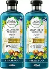 2X Herbal Essences Argan Oil of Morocco Shampoo Hair Repair No Paraffin 400ml