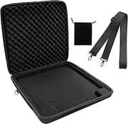Musiin Audio Workstation Controller Case Compatible with Ableton Push 3 Hard Shell Features Crossbody Strap, Eva Shell, Fleece Lining to Protect Your Device from Damage
