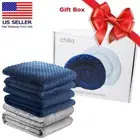 Weighted Blanket, All-Natural 100% Cotton, Premium Heavy Blanket, 3 Piece Set