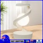 LED Levitating Ball Light in The Air Freely RGB Unique Desk Lamp (White) AU