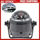 Magnetic Boat Compass with Mount LED Light Sail Ship Vehicle Boat Navigation