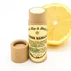 Lemon Vanilla Lip Balm All Natural in Plastic Free Tube