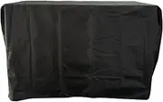 Everdure Pizza Station Cover - Secure Cover with UV Protection and Velcro Straps, Waterproof Lining and 4-Season Protection, Black, 57”L x 26”W x 38”H