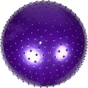 Yardwe Spiked Yoga Massage Ball Stability Exercise Ball for Sensory Training Burst Design for All Ages Portable Massage Therapy for Balance Coordination Development