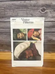 Vogue Patterns # 9094 Misses' Hats Uncut One Size/ Vintage