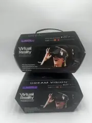 2 Tzumi Dream Vision Virtual Reality Smartphone Headset One New One Opened