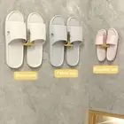Shoes Shelf Punch-free Store Wall Mounted Slippers Storage Organizer Hook