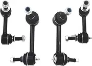 4pcs Front&Rear Stabilizer Sway Bar End Links Kit Compatible For INFINITI G35 Compatible For NISSAN 350Z 2003 2004 2005 2006 2007 2008 2009