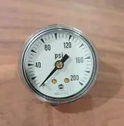 Ametek 146986 Pressure Gauge 0-200psi 1/8ANPT, 1-1/12 Face - NEW IN BOX
