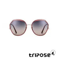 在飛比找蝦皮商城優惠-tripose PAN偏光太陽眼鏡 駝 (偏光金屬框眼鏡)