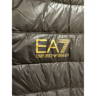 《 KAIS_精品 》EMPORIO ARMANI 亞曼尼 EA7  羽絨 連帽 外套~現貨 L