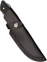 Leather Knives Sheath for Belt | Folding Pocket Knives Case | Multi Tool Knives Sheath with Snap Closure Folding Knives Sheath Case with Belt Loop for Belt