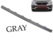 New Fits 2020-2022 Honda CR-V CRV Front Bumper Center Face Bar Molding Trim Gray (for: Honda)