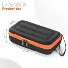 Wireless Microphone Case for JBL Partybox Wireless Mic Shockproof Dual Mic Trave
