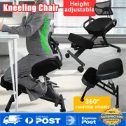 Ergonomic Kneeling Chair Office Home Knee Seat Posture Back Stretch Rest