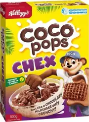 Kelloggs Coco Pops Gluten Free Breakfast Cereal 390g