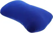DECOMELODY Camping Pillow Memory Foam Bone Pillow Washable Spandex Comfortable Neck Support Portable for Travel