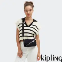 在飛比找Yahoo奇摩購物中心優惠-Kipling 質感極致黑手提肩背兩用包-NEW MILOS