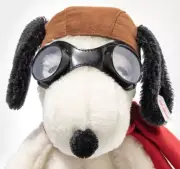 Steiff Snoopy Flying Ace, Limited Worldwide Edition, Mohair - BEAR SHOP