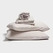 Premium Knitted Cotton Jersey Sheet Sets by It-Fits: Luxurious 100% Australian Cotton Fabric, Stretchy & Easy-Care, Perfect Fit for Your Mattress, Skin-Safe & Eco-Friendly (Double/Long-Double Size)