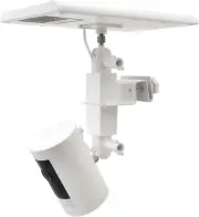 2-In-1 Gutter Mount for Ring Solar Panel, Stick up Cam Battery and Spotlight Cam