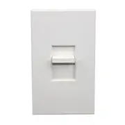 LUTRON NOVA N500-240/50 INCANDESCENT DIMMER 500W ARCHITECTURAL, WHITE