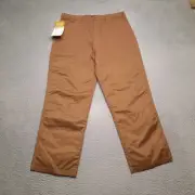 Browning Pheasants Forever Canvas Brush Guard Hunting Pants Men's 38x32 Brown